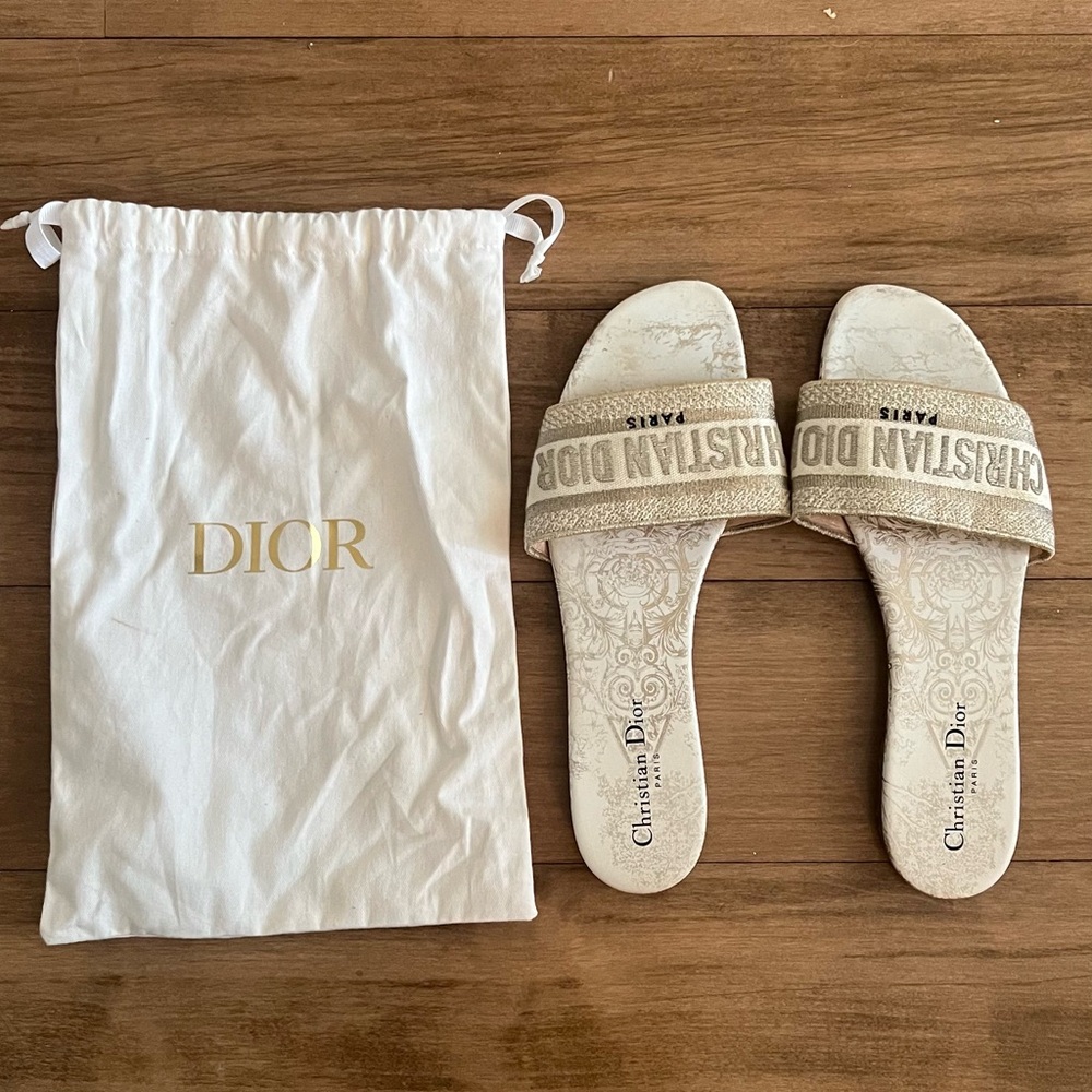 Dior Beige Sandals